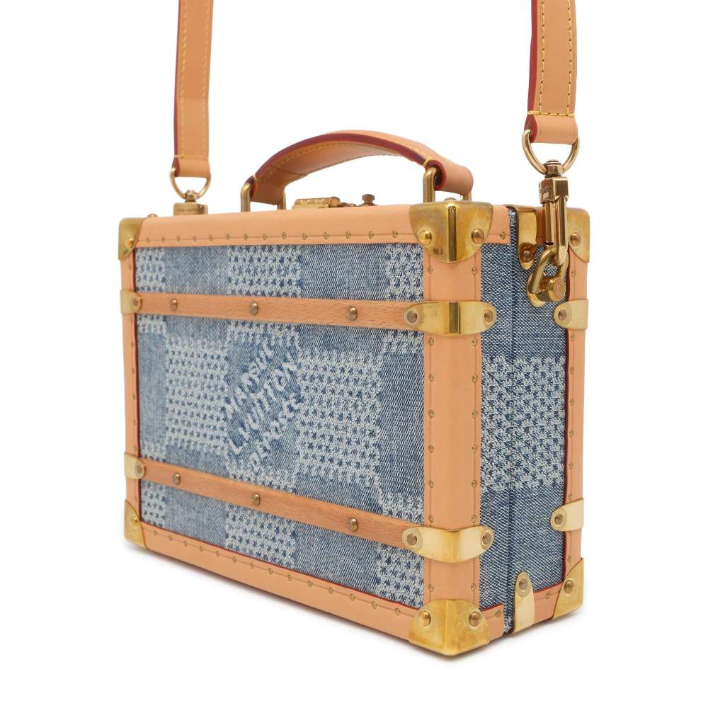LOUIS VUITTON Handle/Trunk BeigeN40626 Damier・Denim