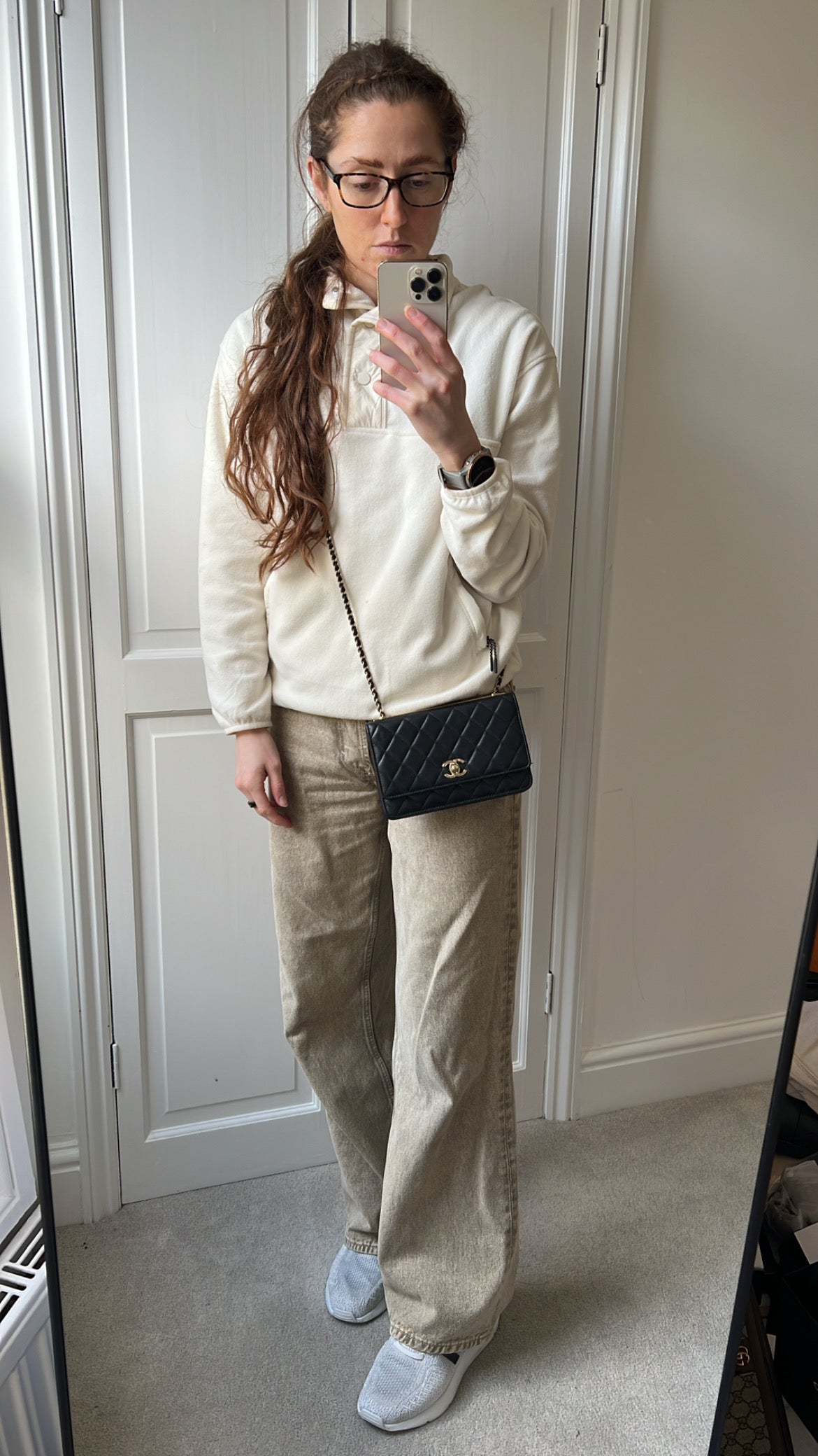 Chanel Trendy Wallet on Chain in Black Lambskin Gold Hardware (RRP £3,570)