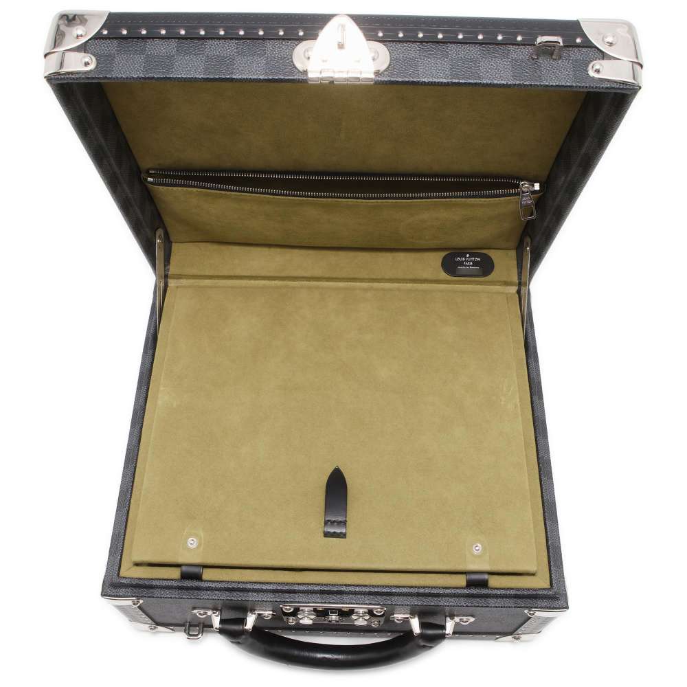 LOUIS VUITTON Cotteville 2WAY Trunk SPO Noir Damier Graphite Size 32