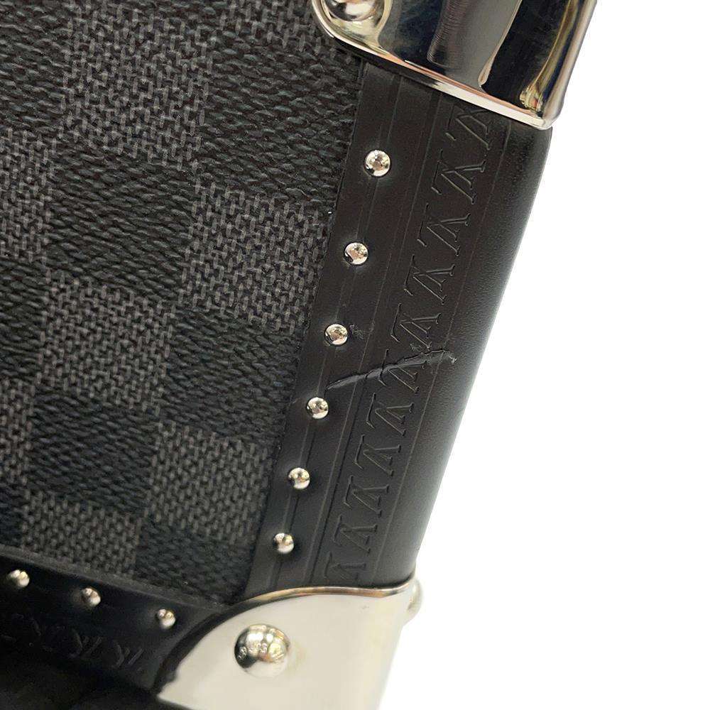 LOUIS VUITTON Cotteville 2WAY Trunk SPO Noir Damier Graphite Size 32