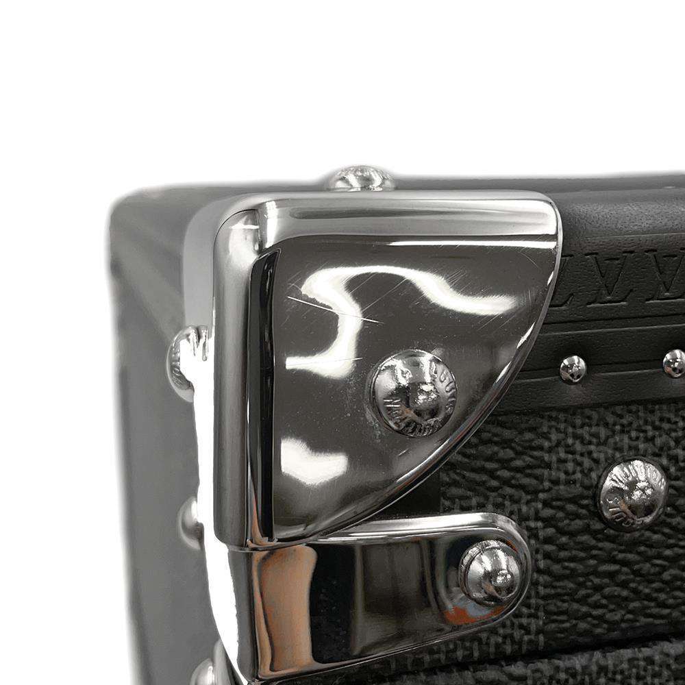 LOUIS VUITTON Cotteville 2WAY Trunk SPO Noir Damier Graphite Size 32