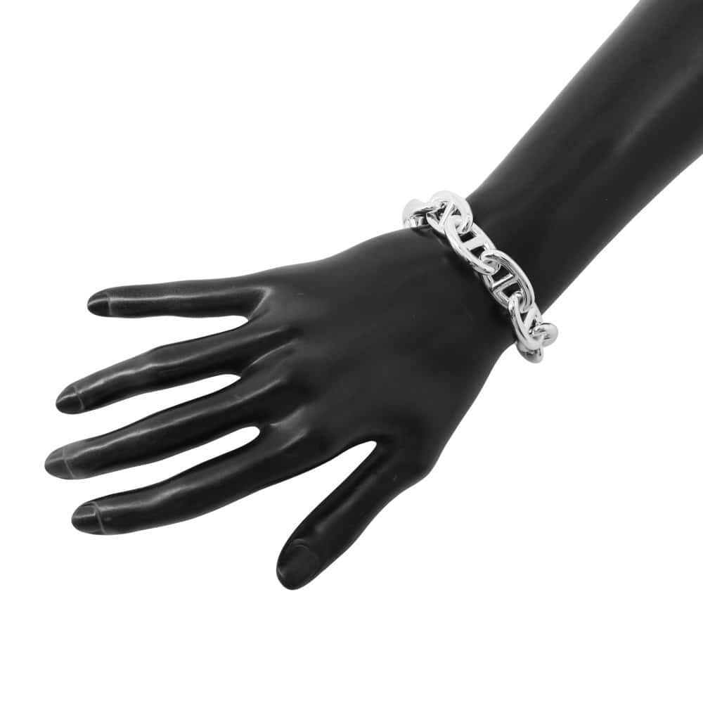 HERMES Chaine d'Ancre Bracelet 10 frames Size TGM SV925