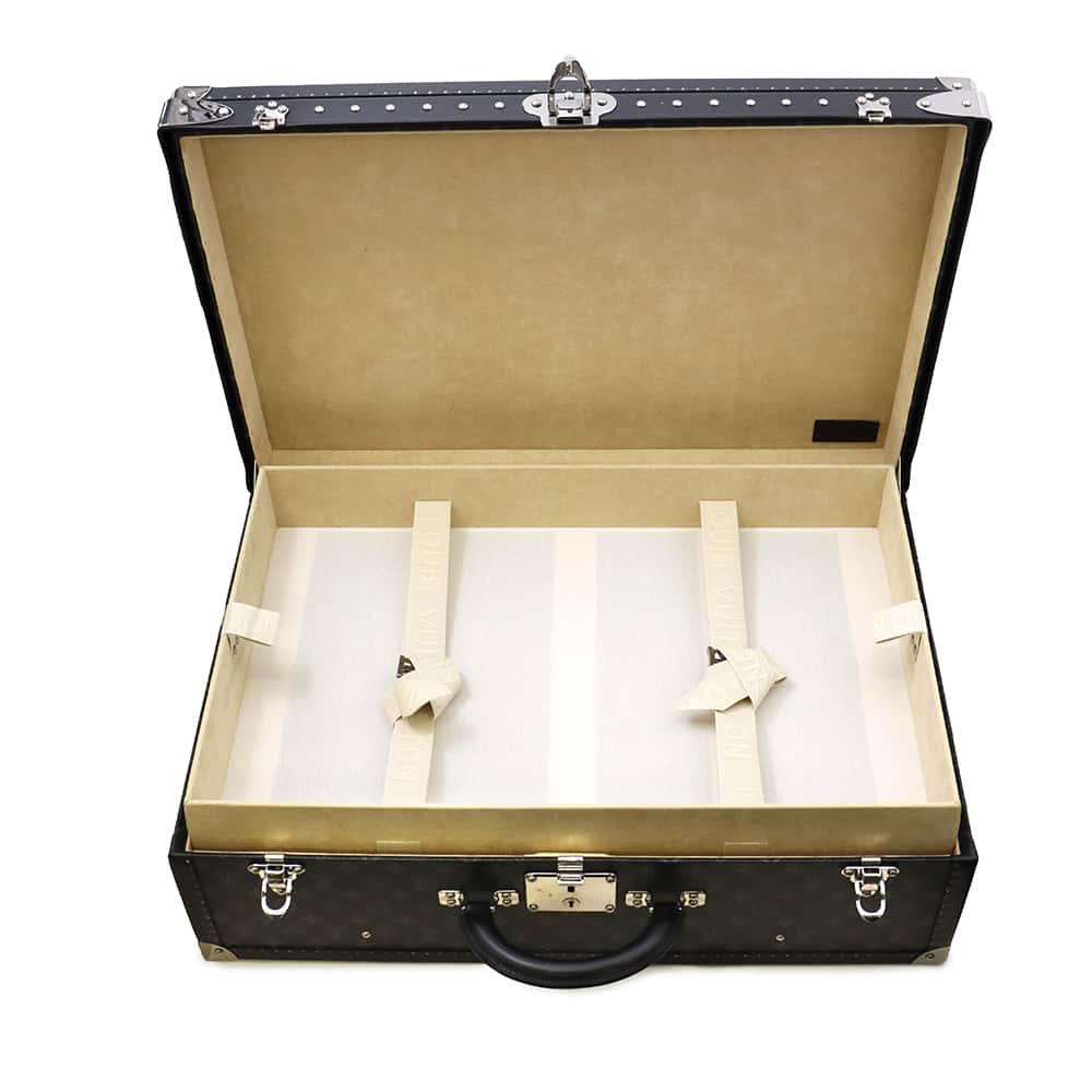 LOUIS VUITTON Alzer Noir Monogram Eclipse Size 65