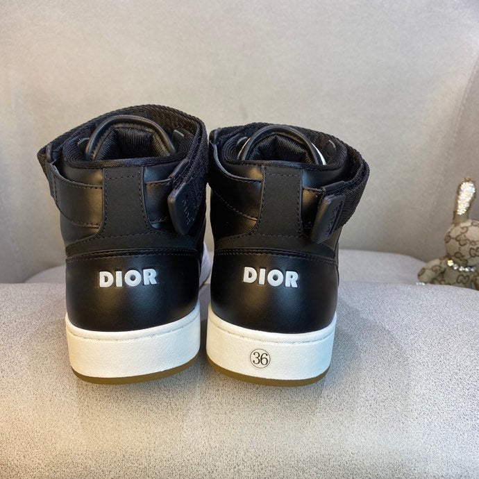 Christian Dior B27 BLACK HIGH-TOP SNEAKER