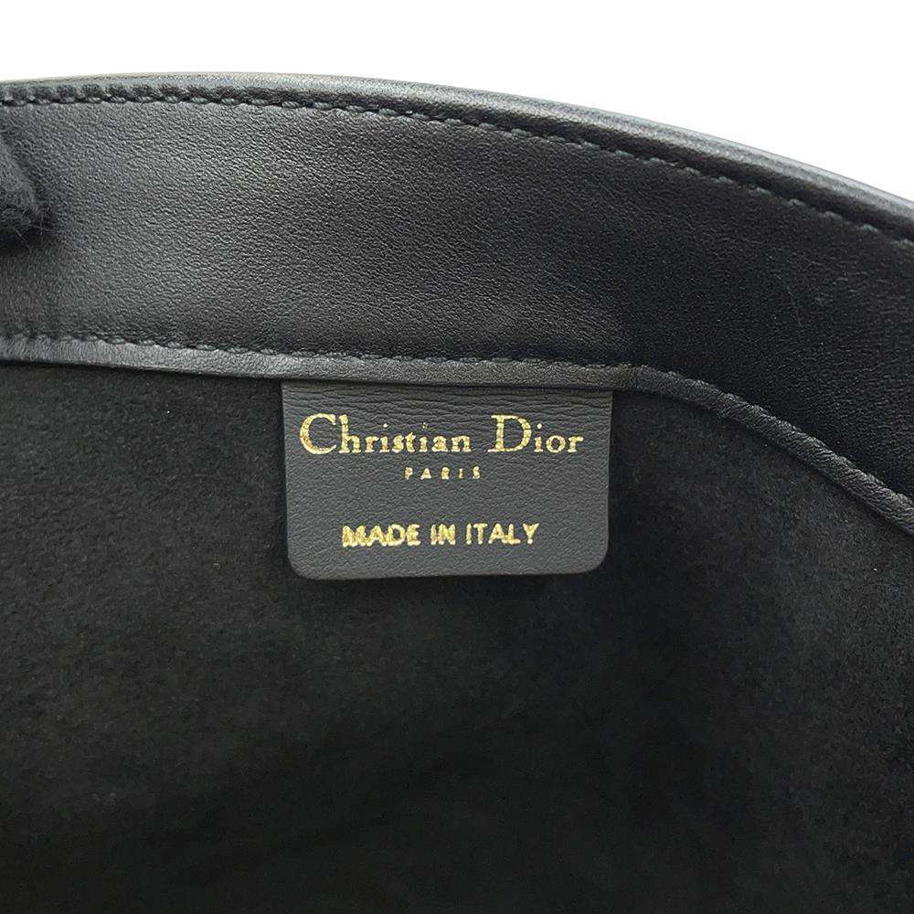 Dior Book tote Black All leather Size Medium