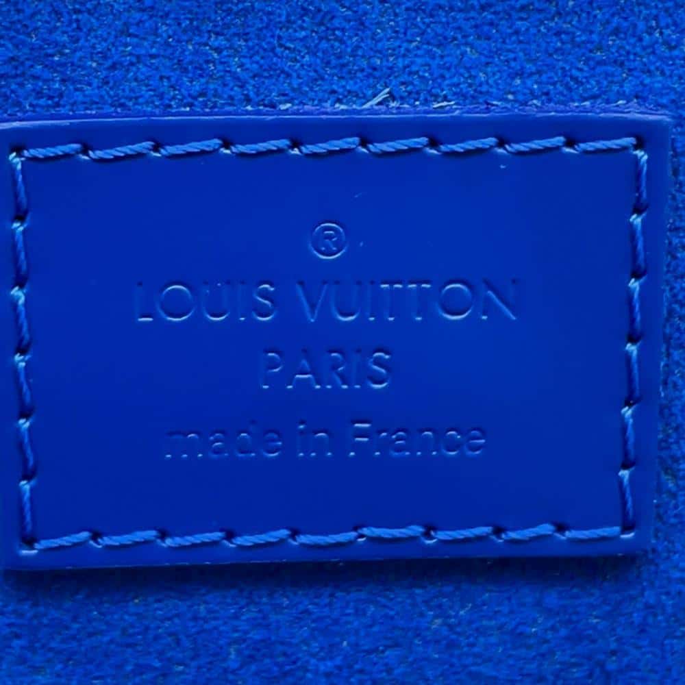 LOUIS VUITTON Coffret Tresor White/BlueM10250 Monogram Visor Pool Size 24