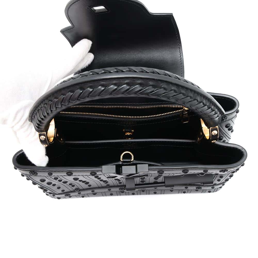 LOUIS VUITTON Arty Capucines Collection Peter Marino NoirM21414 Taurillon Size MM