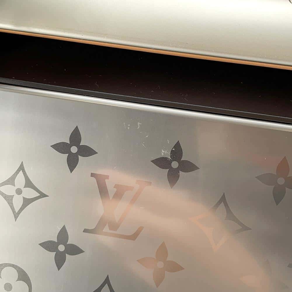 LOUIS VUITTON Horizon SilverM42667 Monogram Titanium Size 55