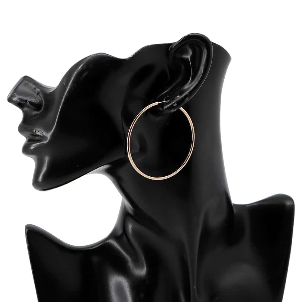 TIFFANY&Co. Hoop Earrings 18K Pink Gold