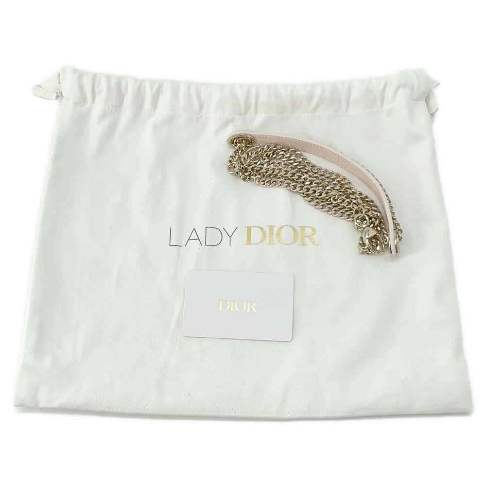 Dior Lady Dior Bag ?Mini QuartzPink/Pastel Yellow M0505ONJC_M912 Lambskin Size Mini