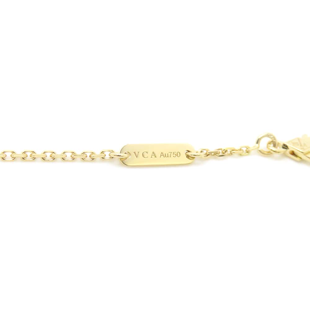 Van Cleef & Arpels Lucky Alhambra Papillon PendantVCARD99500 18K Yellow Gold