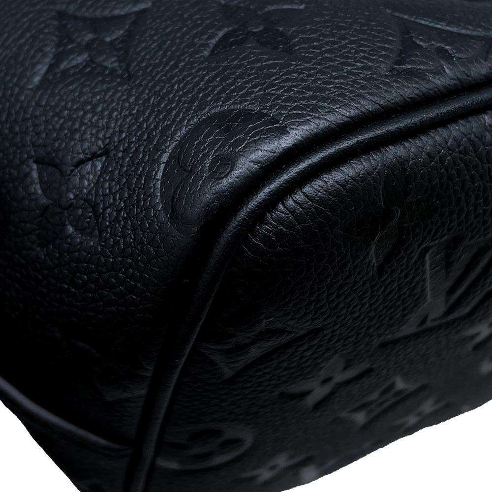 LOUIS VUITTON With Holes Tote Bag NoirM58661 Monogram Empreinte Leather Size MM