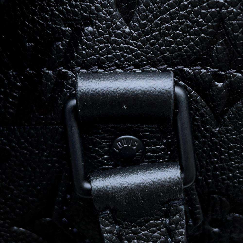 LOUIS VUITTON With Holes Tote Bag NoirM58661 Monogram Empreinte Leather Size MM