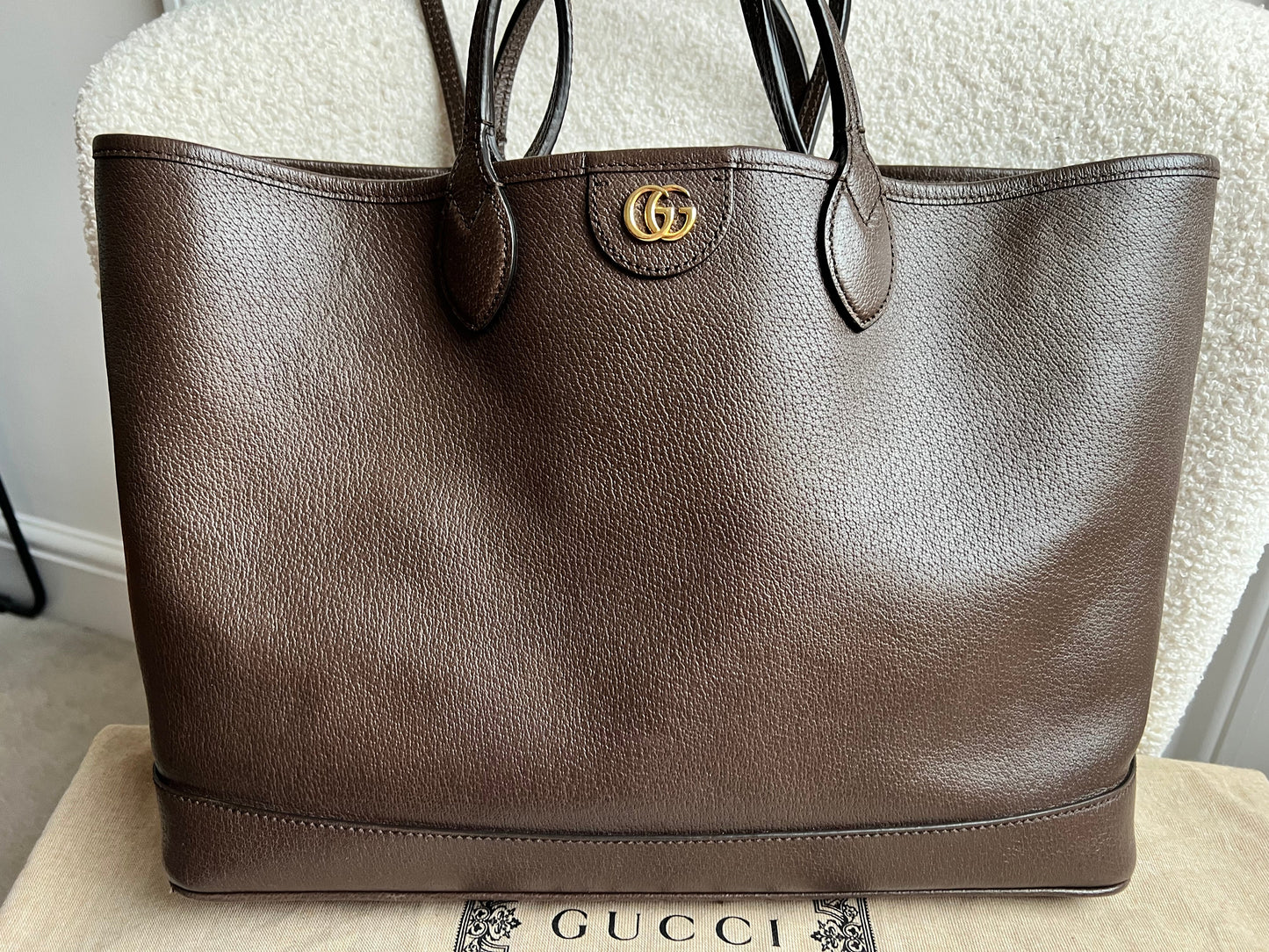 Gucci Brown Ophidia GG Medium Tote (RRP £1440)