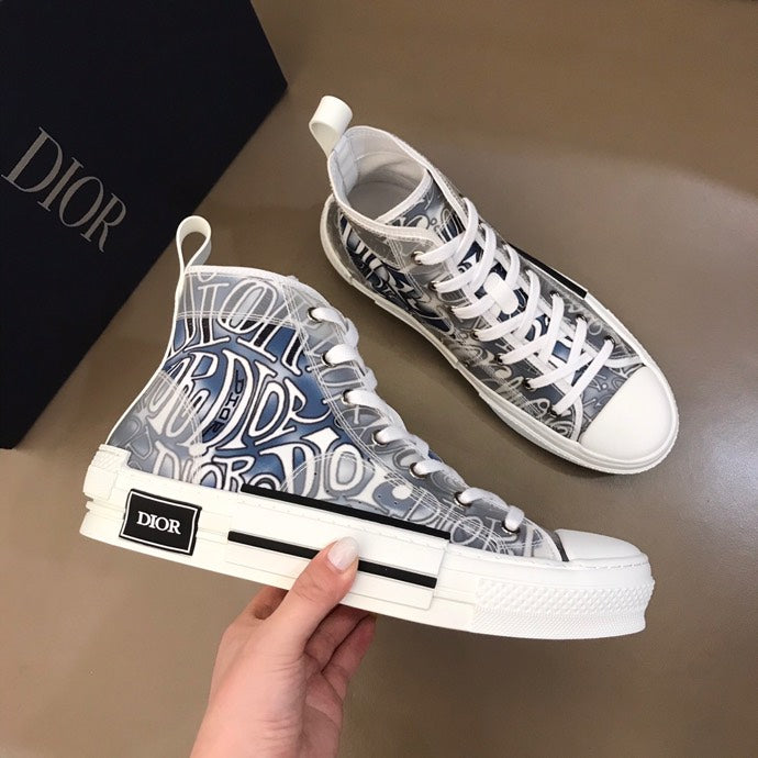 Christian Dior B23 CANVAS HIGH-TOP SNEAKER