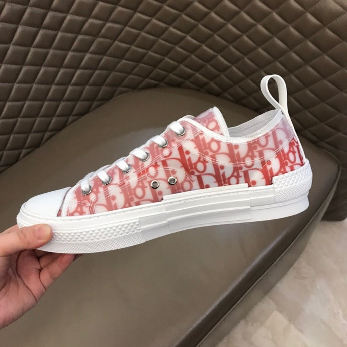 Christian Dior B23 Red Oblique LOW-TOP SNEAKER