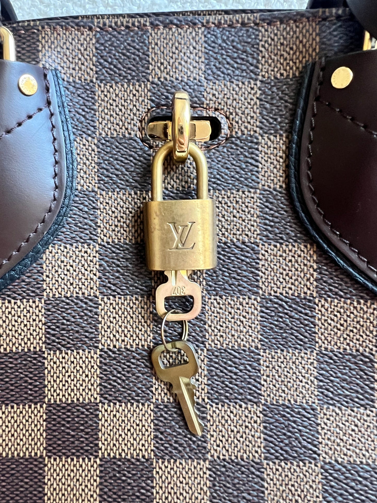 Louis Vuitton Normandy Tote Damier Ebene