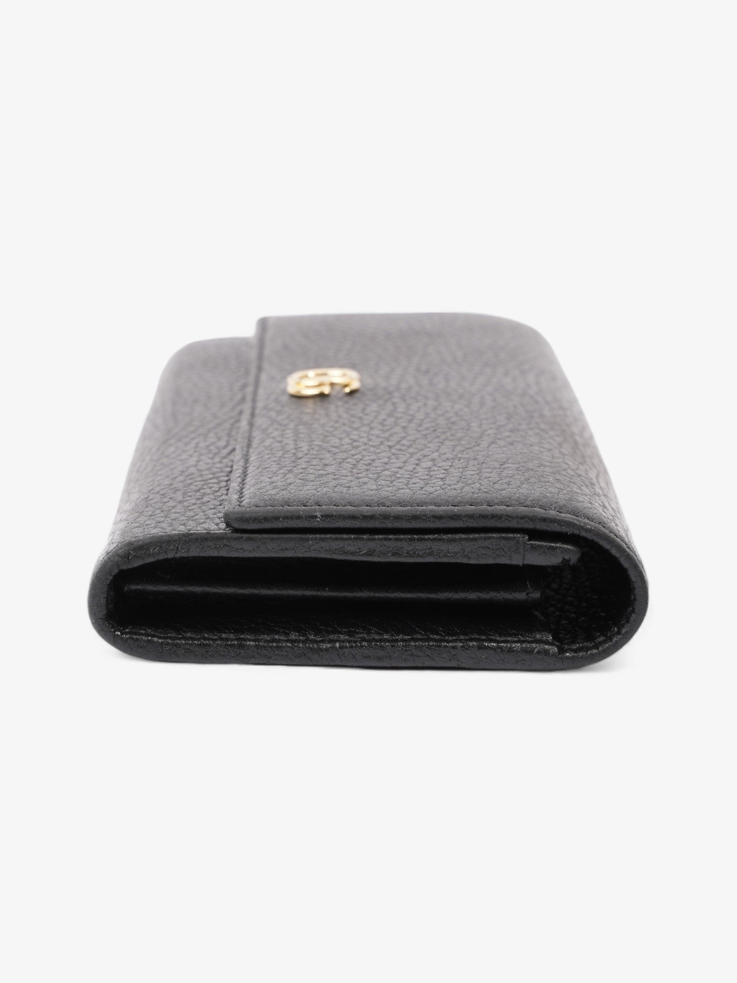 Gucci Marmont Long Wallet Black Leather