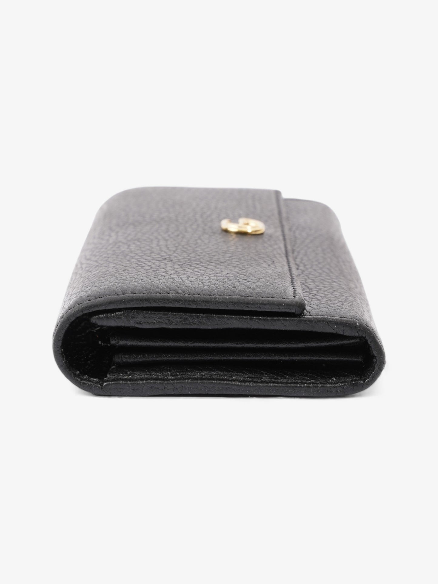 Gucci Marmont Long Wallet Black Leather