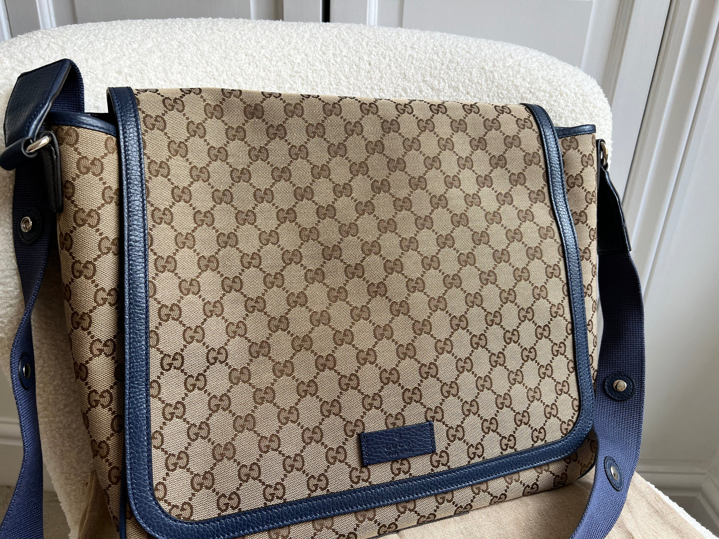 Gucci GG Canvas Baby Changing Bag