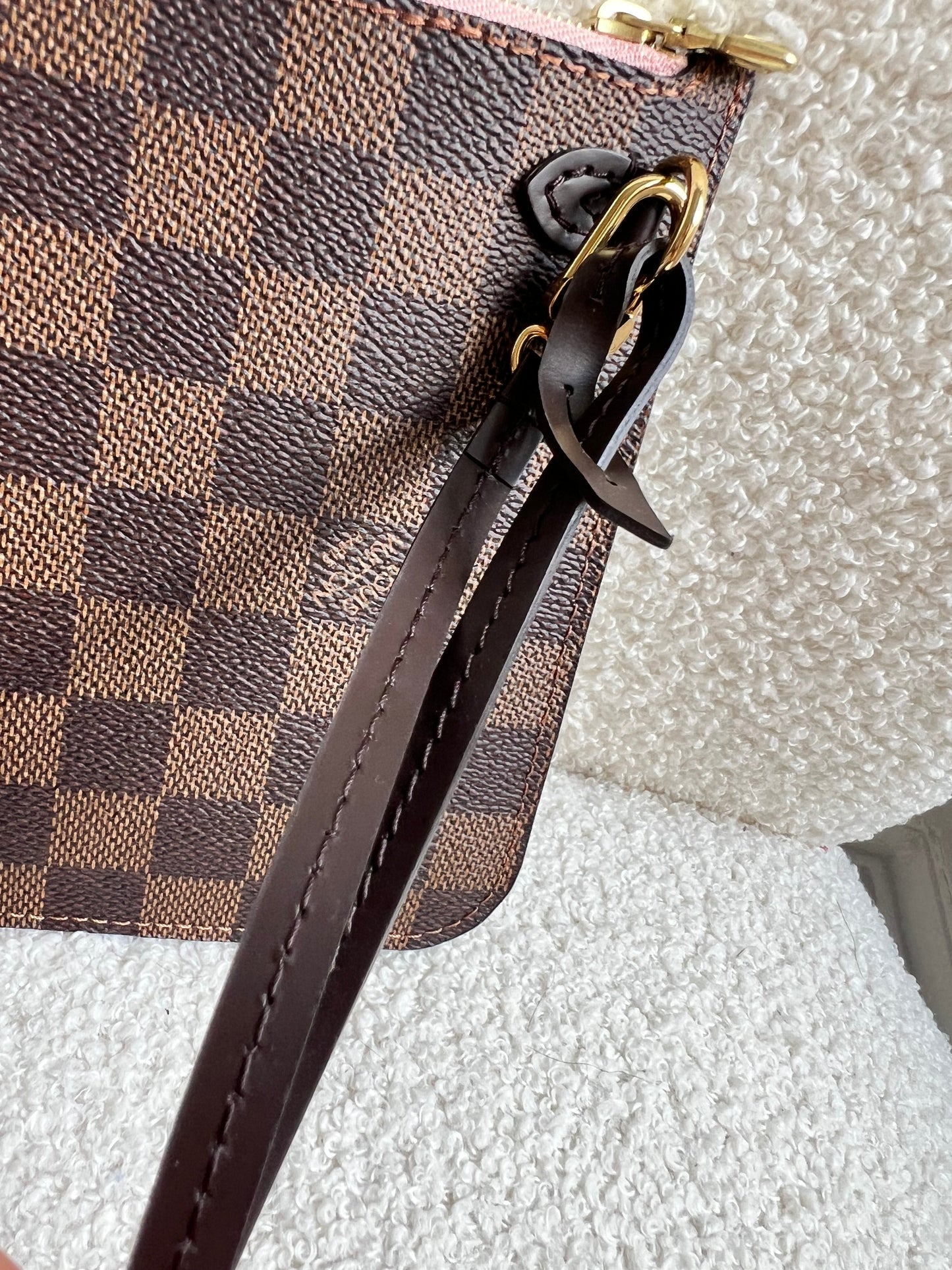 Louis Vuitton Pouch (from Neverfull) in Damier Ebene