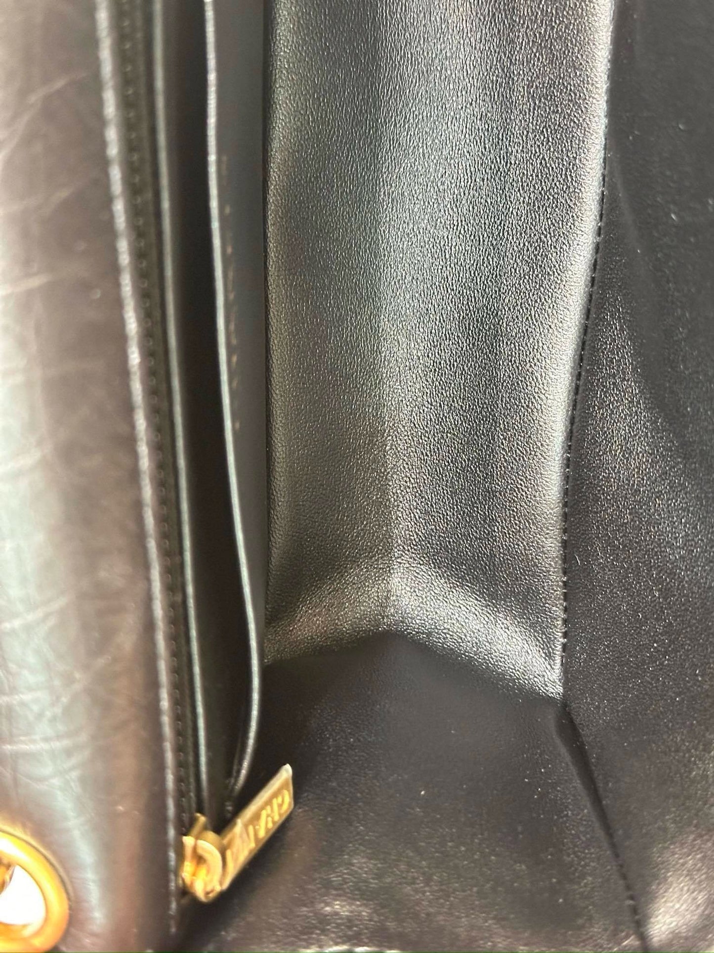 Chanel Mini Aged Calfskin Quilted 2.55 Reissue Flap Black Bag