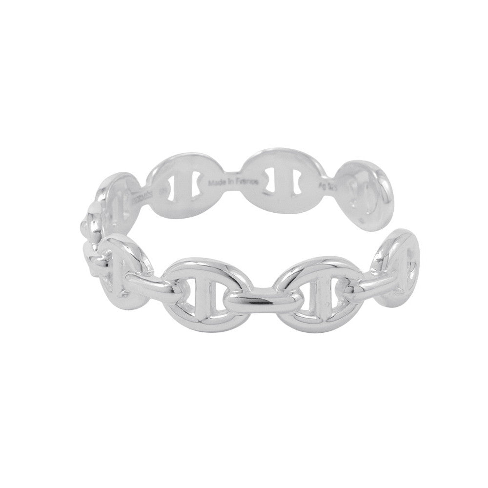 HERMES Chaine d'Ancre Bangle Size SH SV925