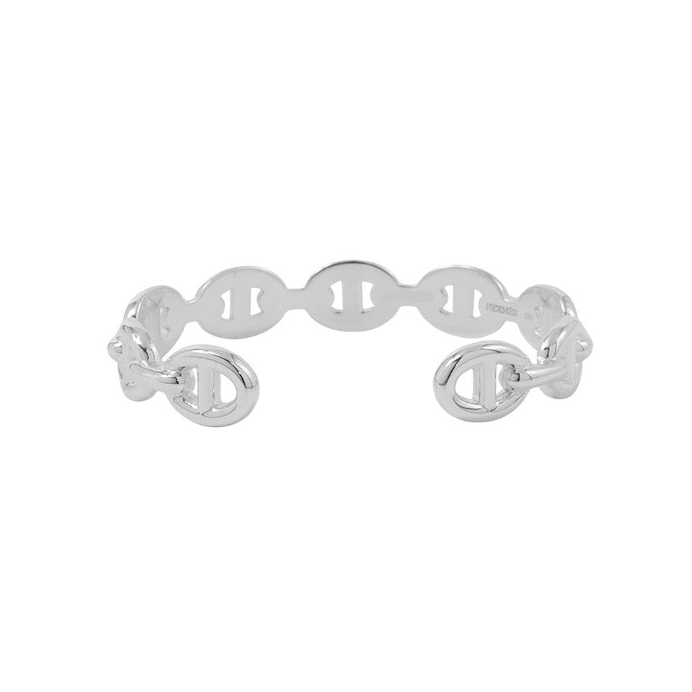 HERMES Chaine d'Ancre Bangle Size SH SV925