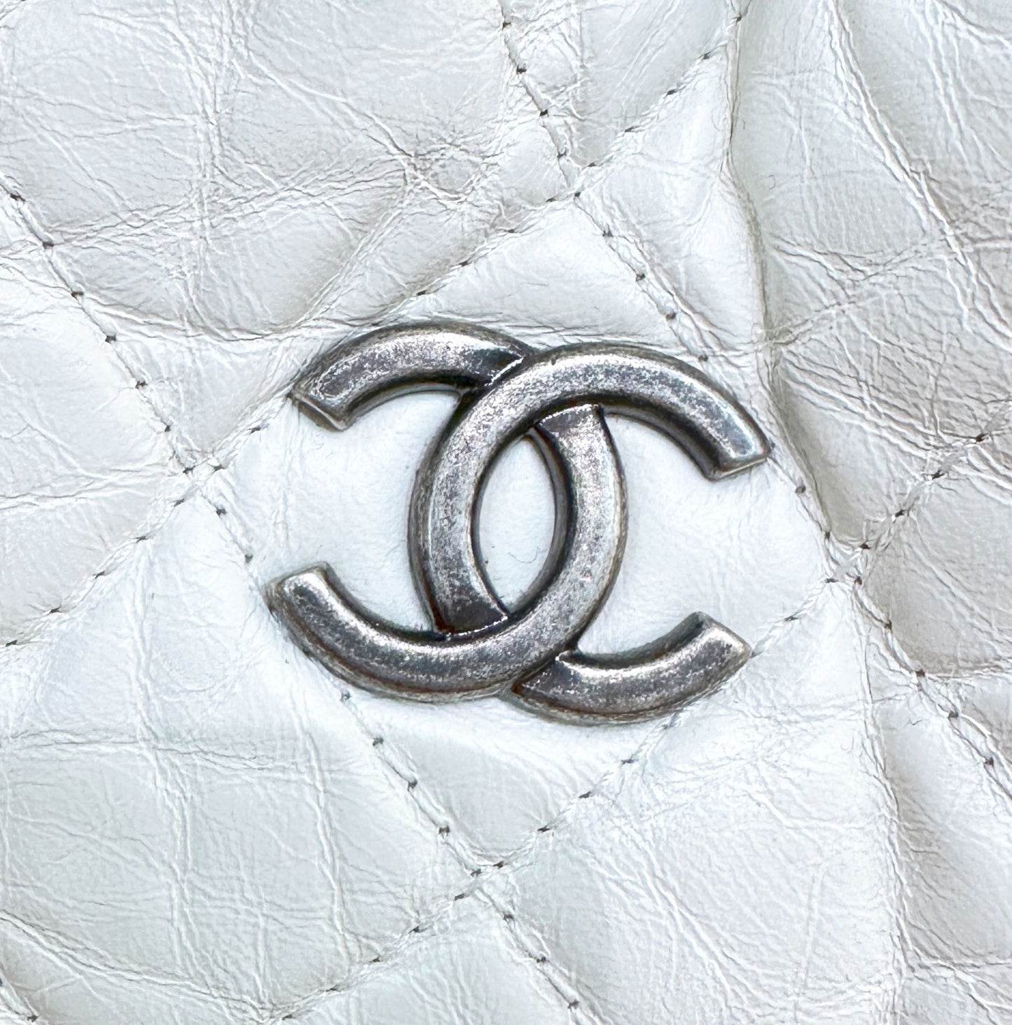 CHANEL Gabrielle Small Backpack White