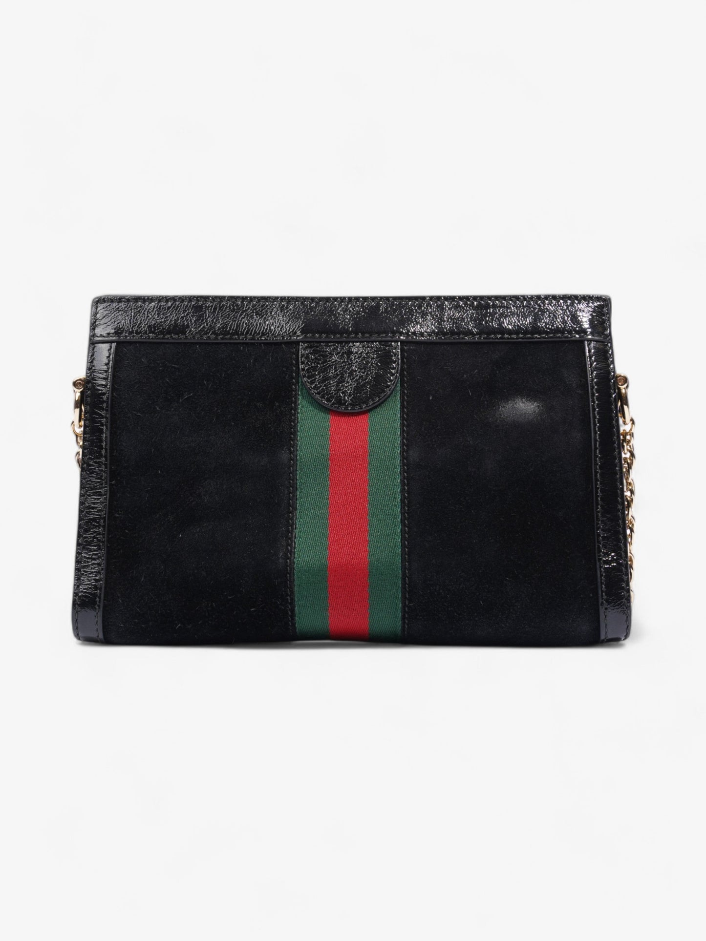 Gucci Ophidia GG Black / Red / Green Suede