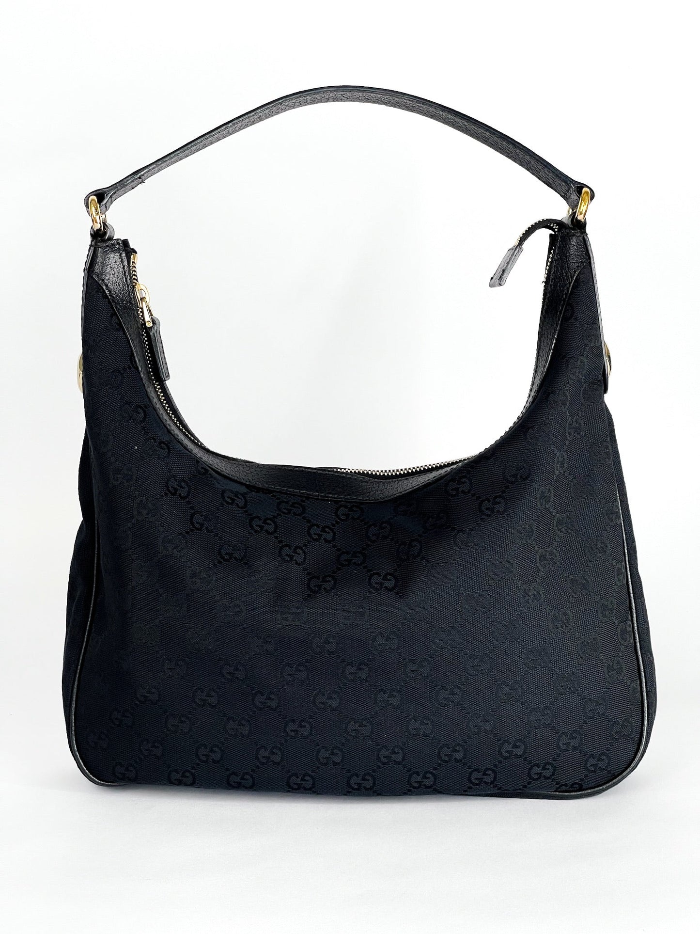 Gucci GG Monogram Canvas Hobo Bag