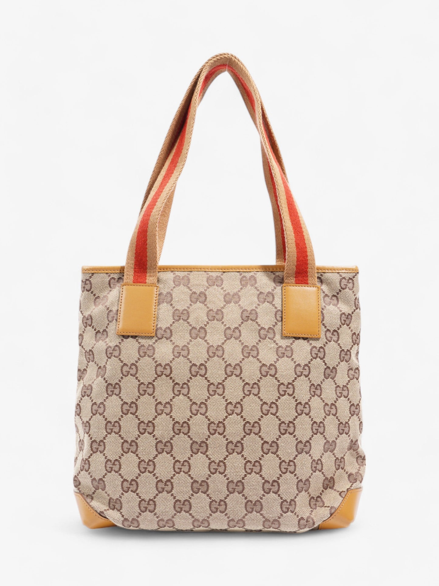 Gucci GG Canvas Tote Monogram / Red Canvas