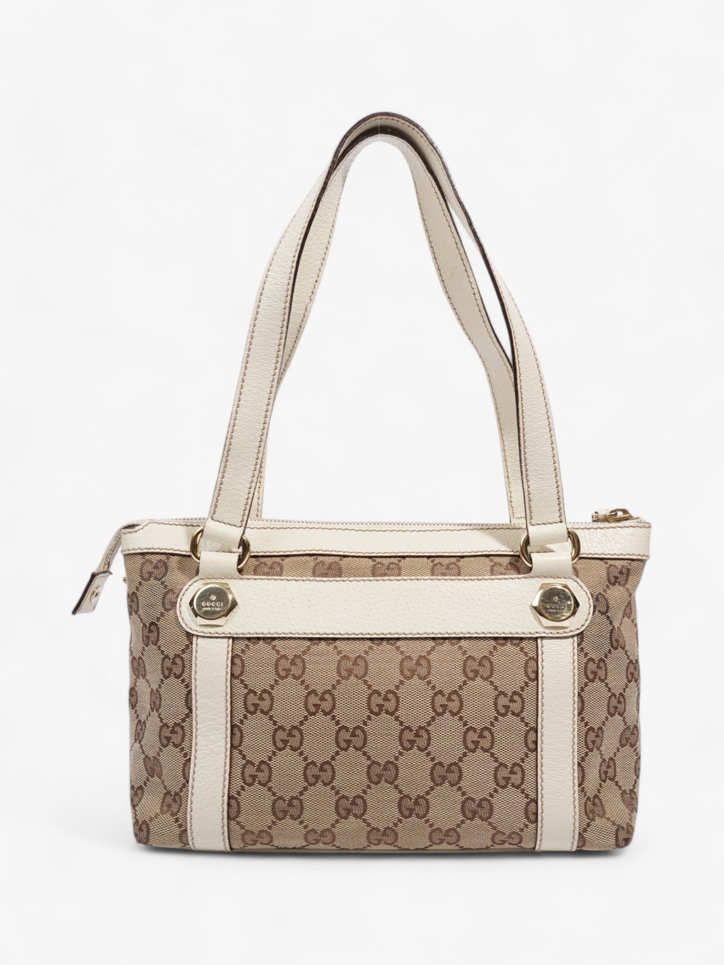 Gucci Charmy GG Supreme / White Canvas