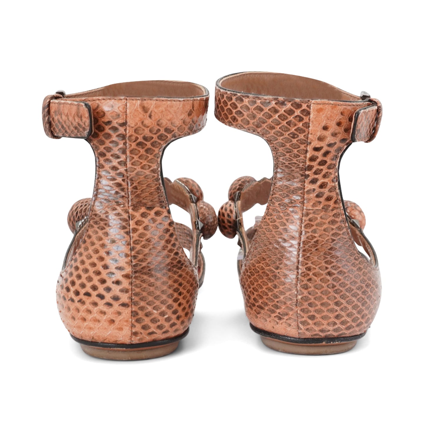 Alaia 'Bombe' T-Strap Sandals - Women's 37.5