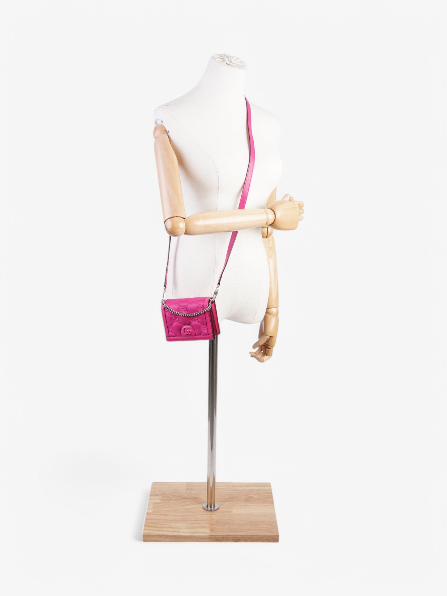 Gucci Lovely Bag Bright Pink Calfskin Leather Mini