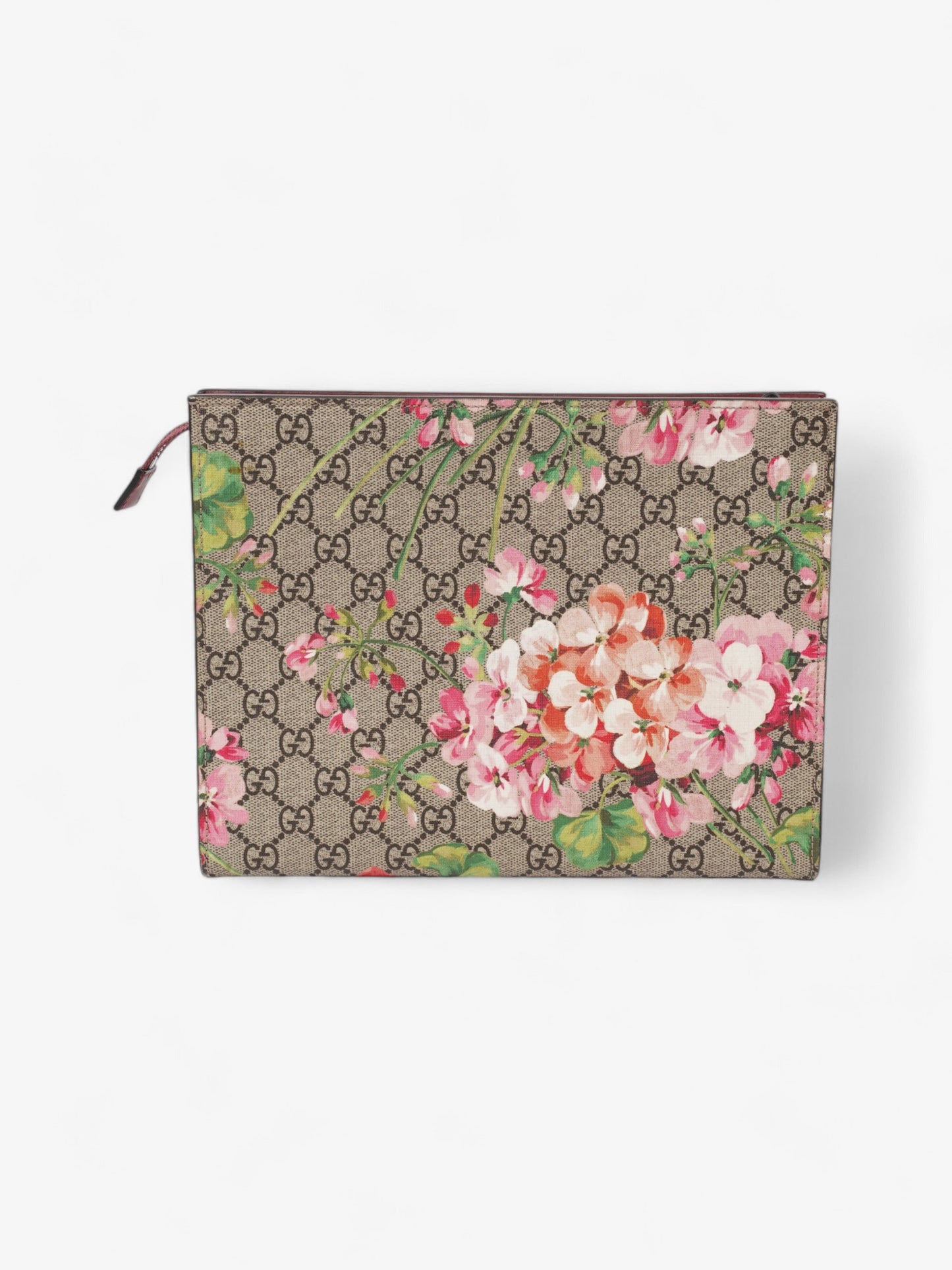 Gucci GG Blooms Pouch GG Supreme / Bloom Coated Canvas
