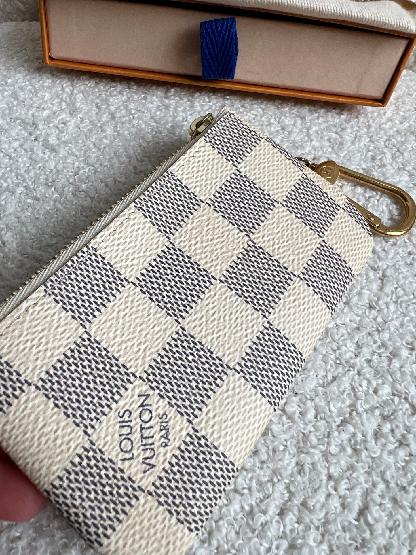 Louis Vuitton Key Pouch Damier Azur (RRP £245)