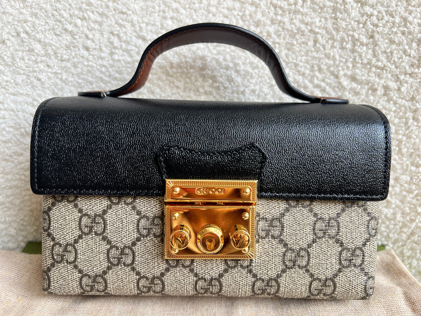 Gucci Mini Padlock Top Handle Shoulder Bag