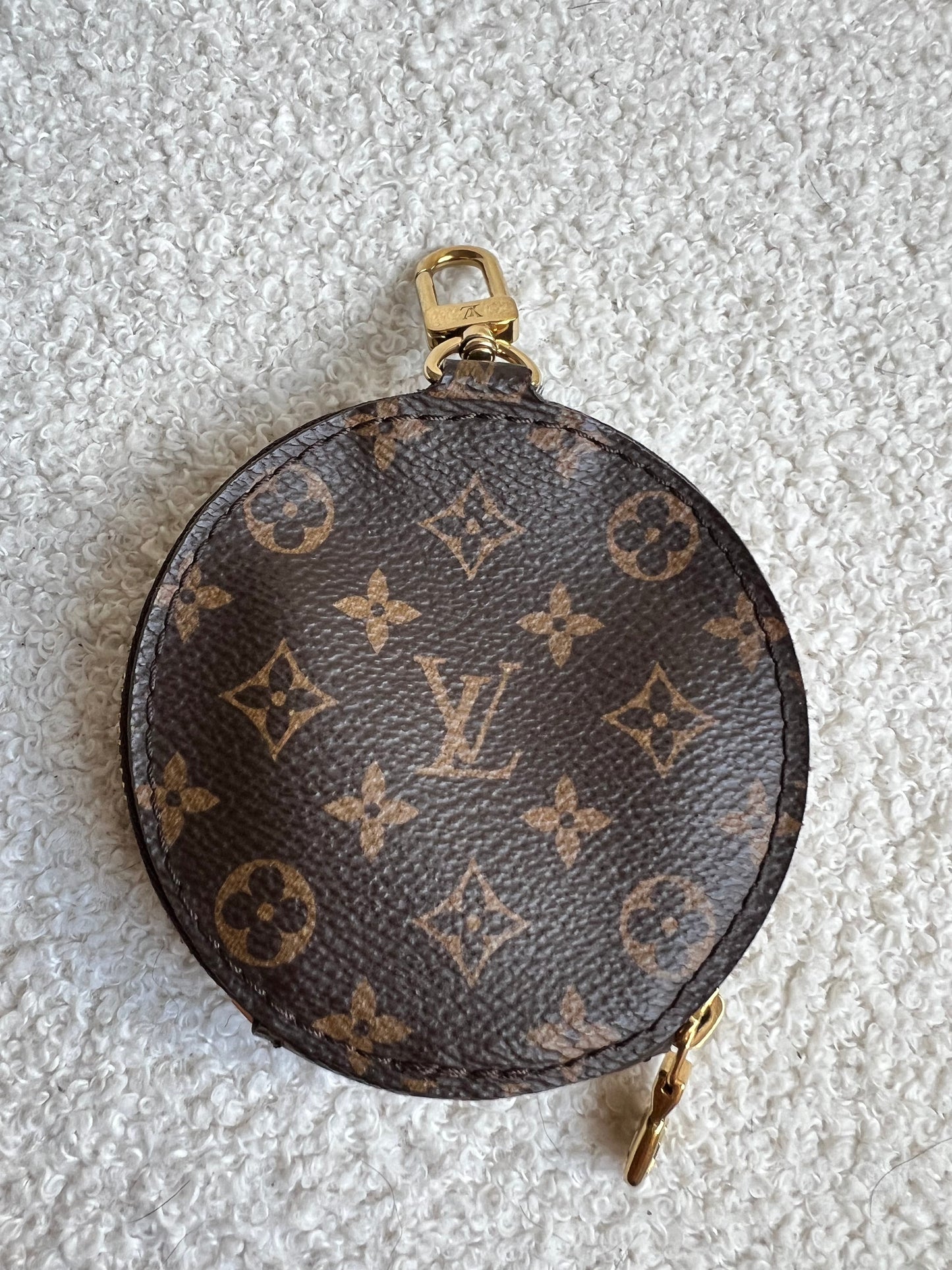 Louis Vuitton Round Coin Purse Monogram