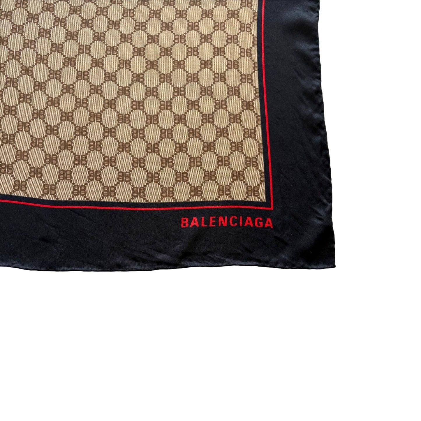 Gucci x Balenciaga Silk Scarf