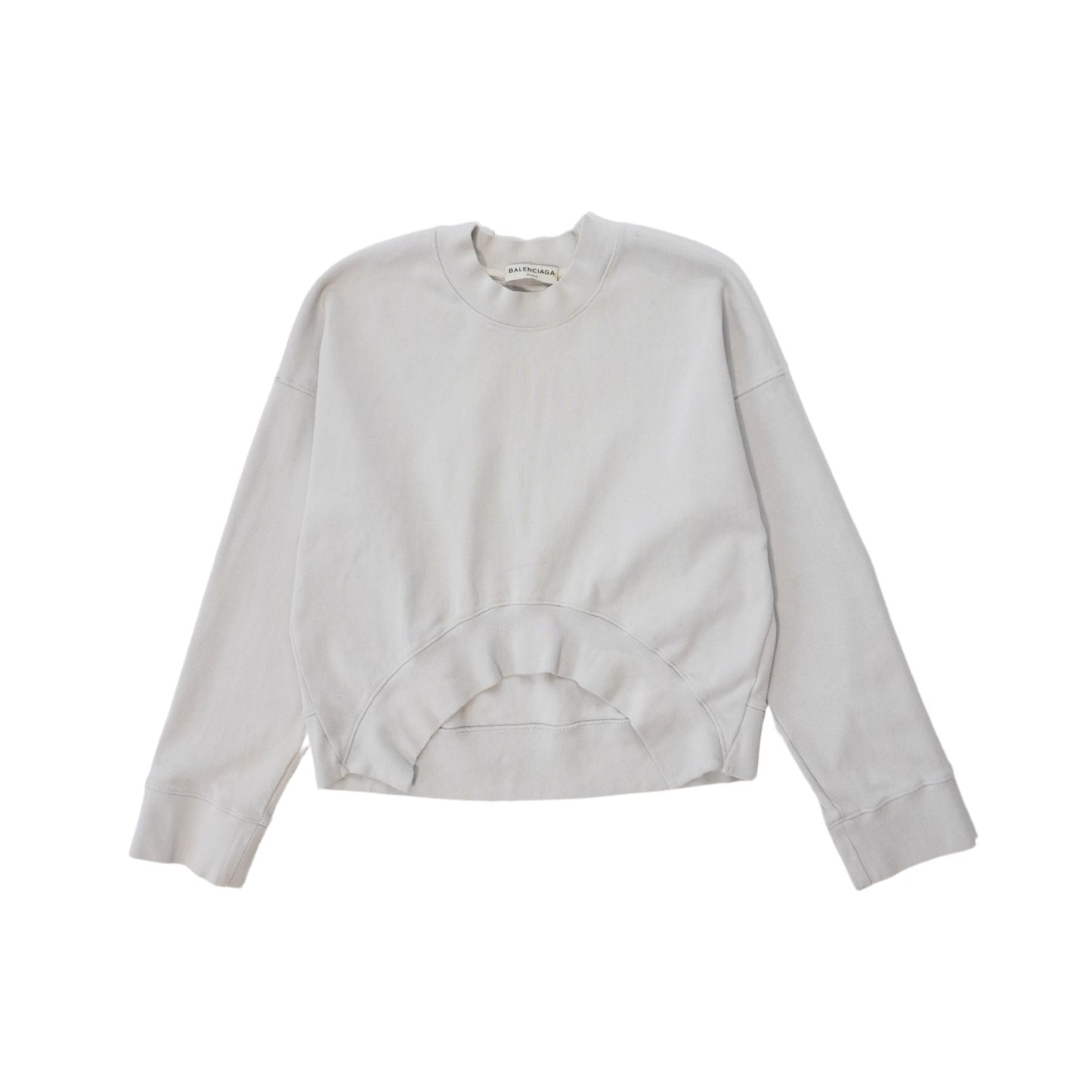 Balenciaga Cropped Sweatshirt - Women's Extra Small