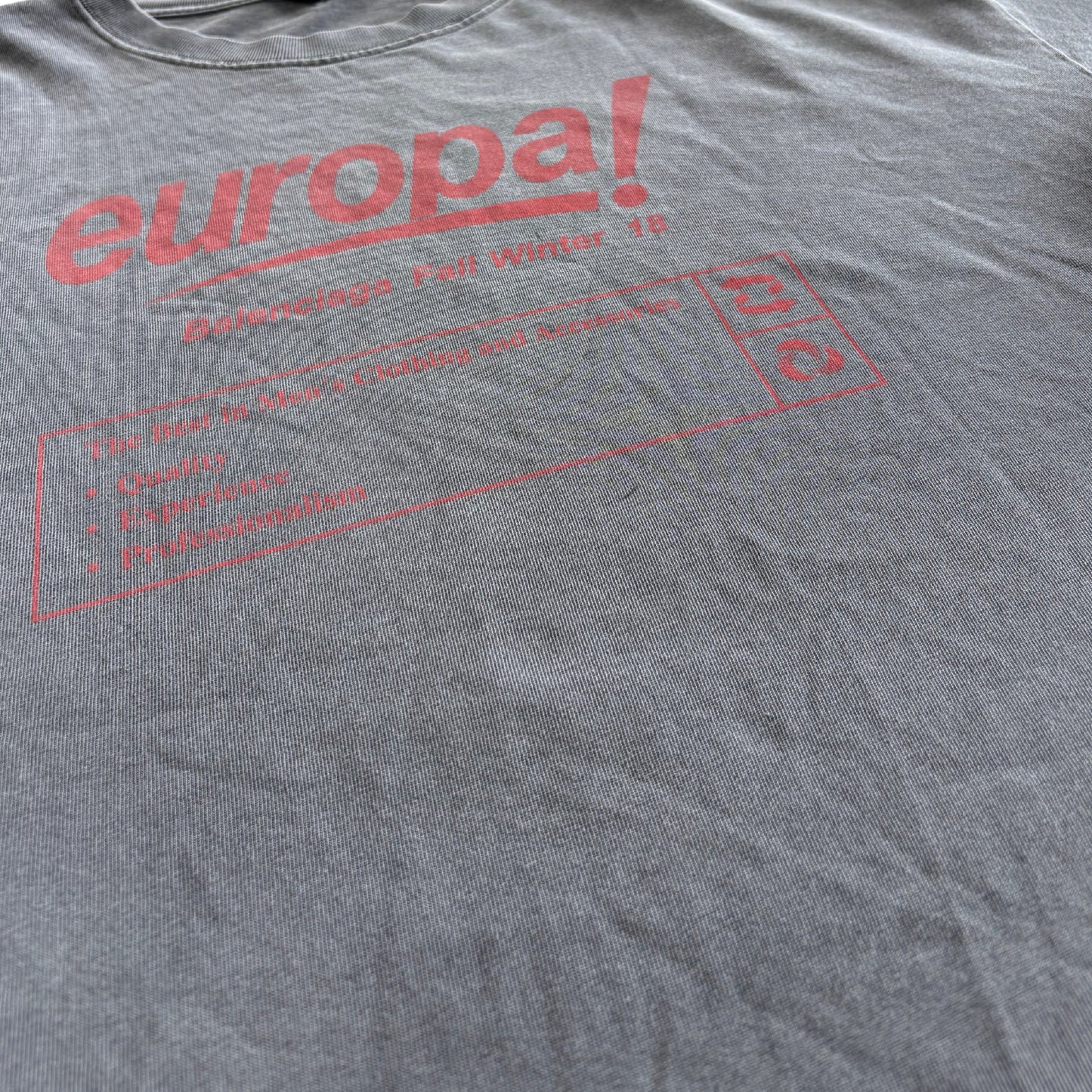 Balenciaga 'Europa' T-Shirt - Men's M