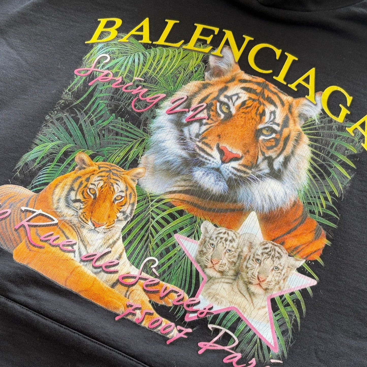 Balenciaga 'FBI & Year of the Tiger' Hoodie - Men's 1