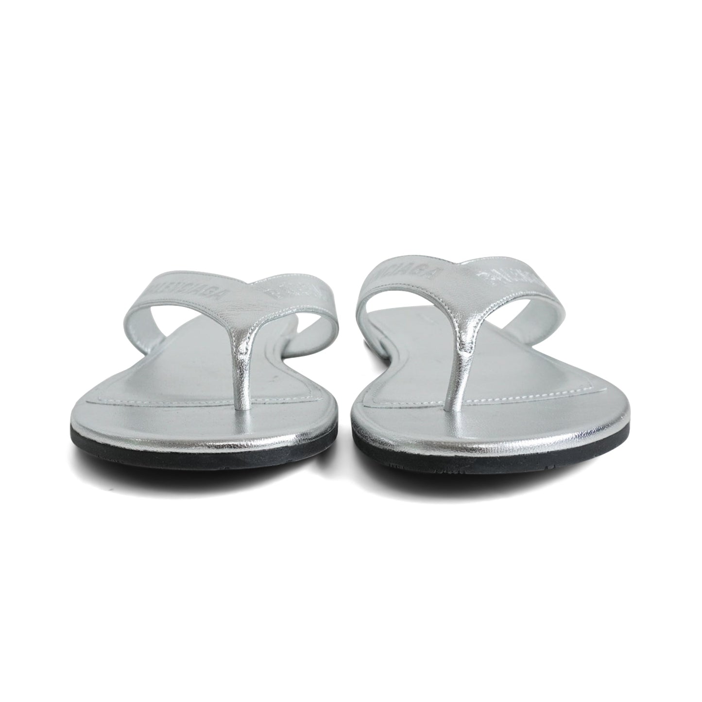 Balenciaga Logo Flip-Flops - Women's 36