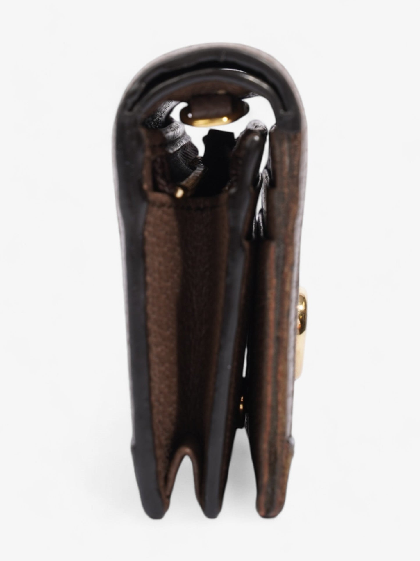 Gucci GG Ophidia Wallet GG Supreme / Brown / Gold Canvas