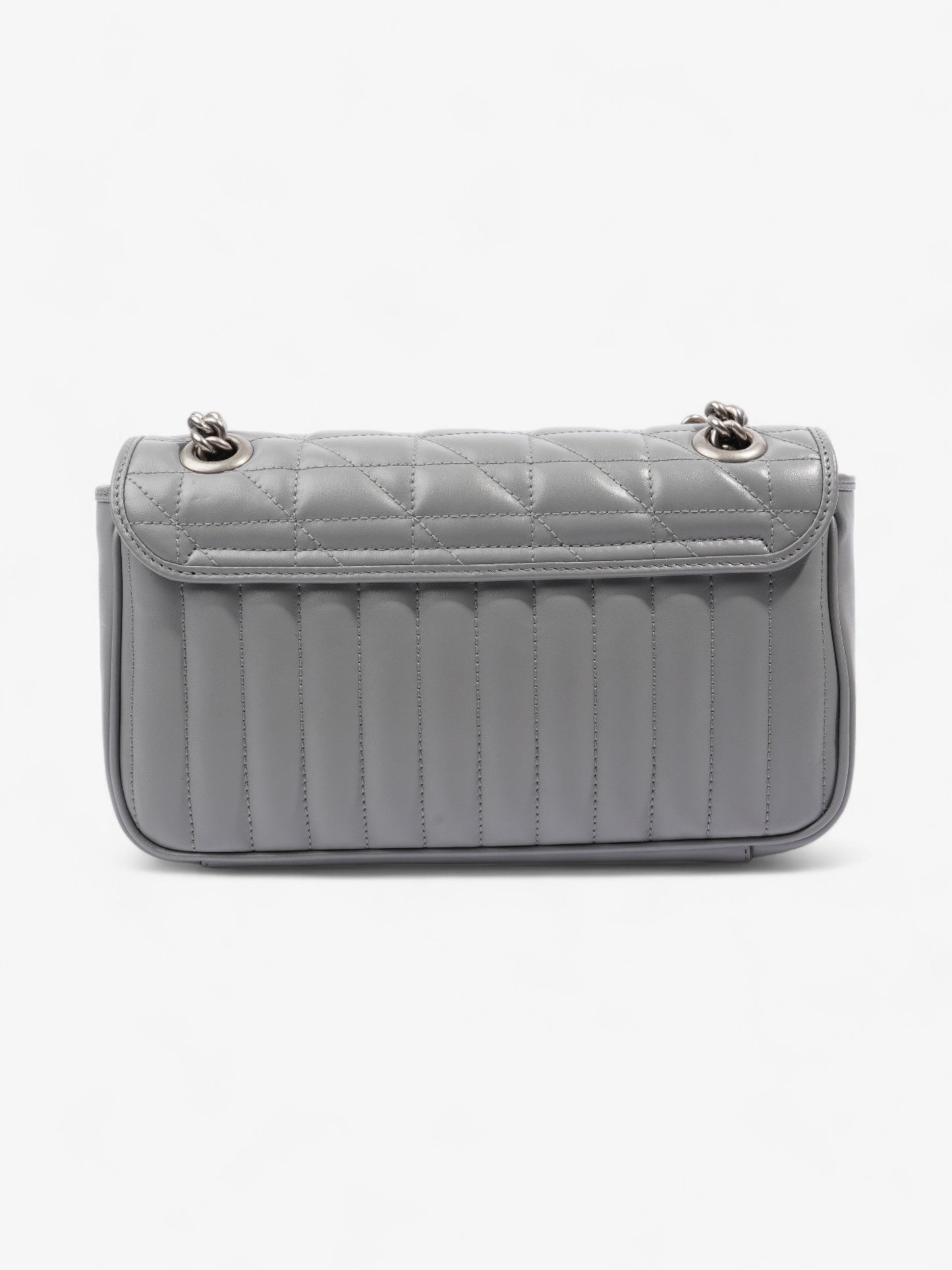 Gucci GG Marmont Grey Leather Small