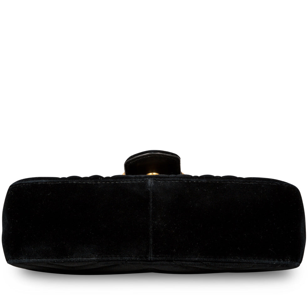 Gucci GG Marmont Velvet Mini Handbag