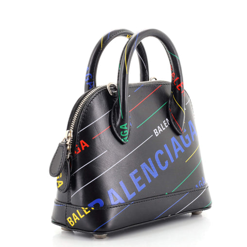 BALENCIAGA VILLE XXS LOGO BAG