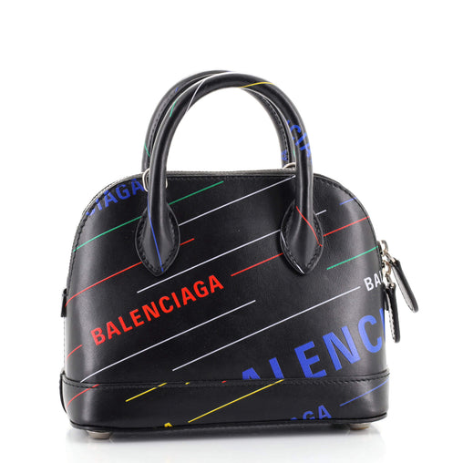 BALENCIAGA VILLE XXS LOGO BAG