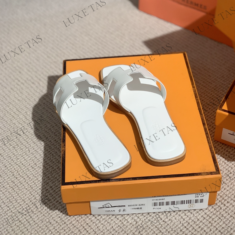 Blanc Oran Sandal - Designer Slides & Sandals for Women